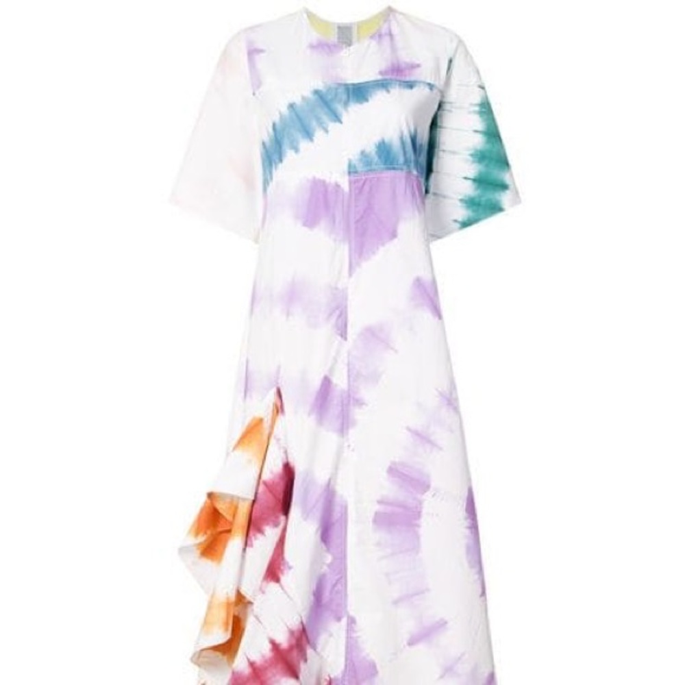 ISO Rosie Assoulin x Capitol tie dye dress ISO